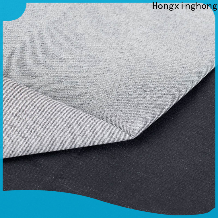 Hongxinghong cozy best jeans fabric wholesale for jacket