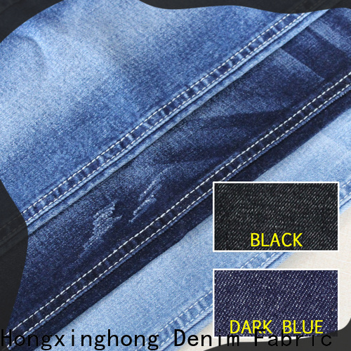 Hongxinghong 100% cotton cotton denim fabric manufacturer for jeans