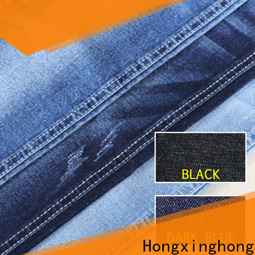 Hongxinghong good-looking stretchable jeans fabric easy to apply for jeans