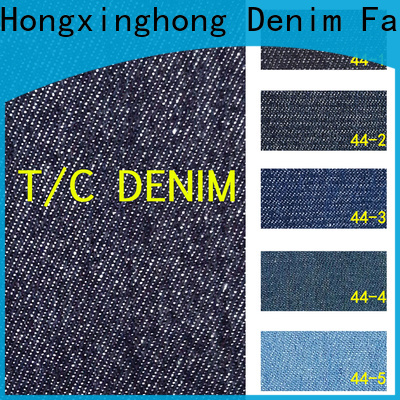 Hongxinghong cotton denim fabric texture series for jeans