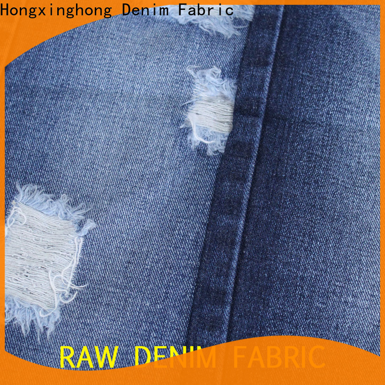 Hongxinghong cost-effective jeans stretch denim bulk production for jeans