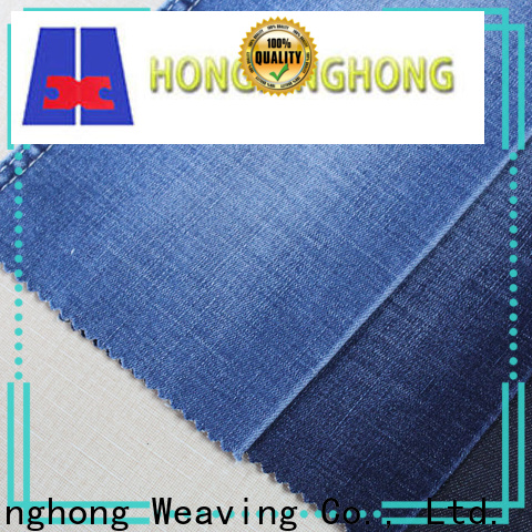 Hongxinghong cozy denim textile supplier for jeans