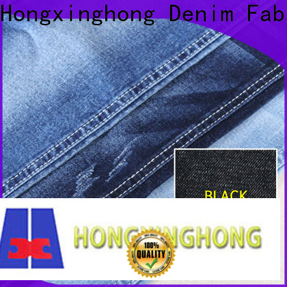 Hongxinghong hot sale cotton jeans fabric wholesale for jeans