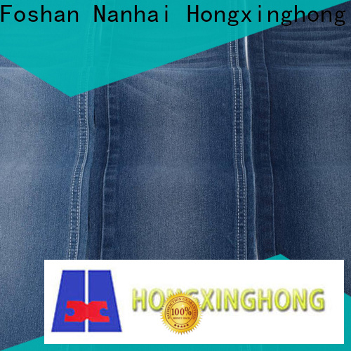 Hongxinghong good-looking denim textile shop now for quick fashion brand