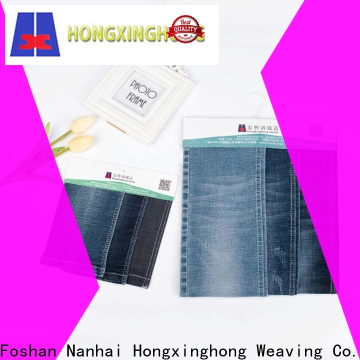 competitive price denim spandex factory price for quick fashion brand