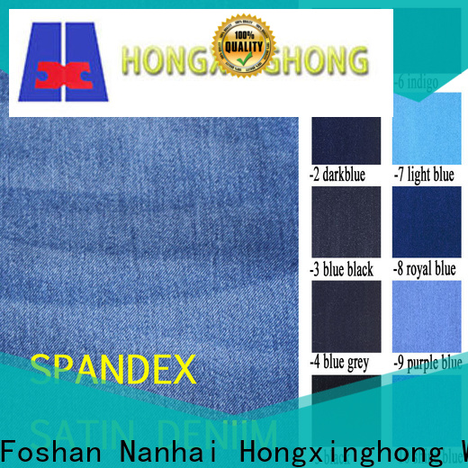 competitive price denim fabric dye 100% cotton for shirt