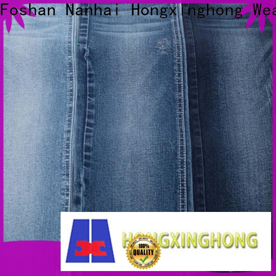 Hongxinghong bulk denim fabric wholesale for pants