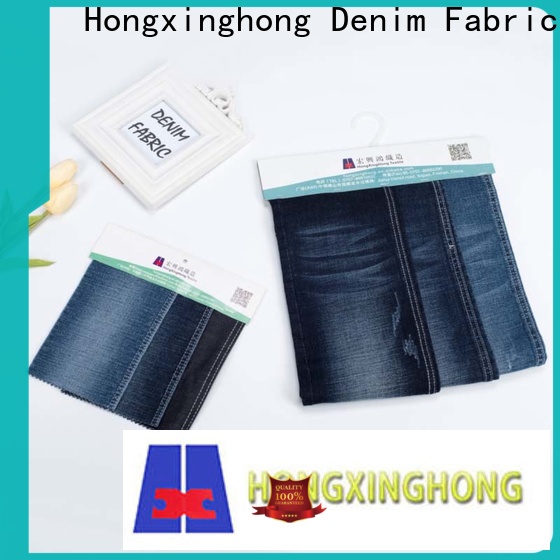 Hongxinghong in different color stretch denim grab now for jeans