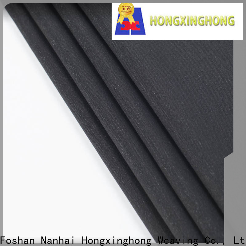 Hongxinghong novelty denim fabric 100% cotton for shirt