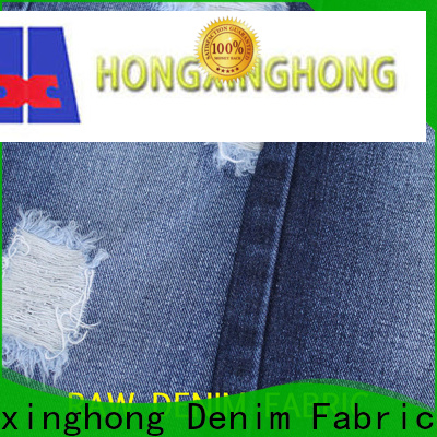 Hongxinghong durable bull denim upholstery fabric manufacturer for quick fashion brand