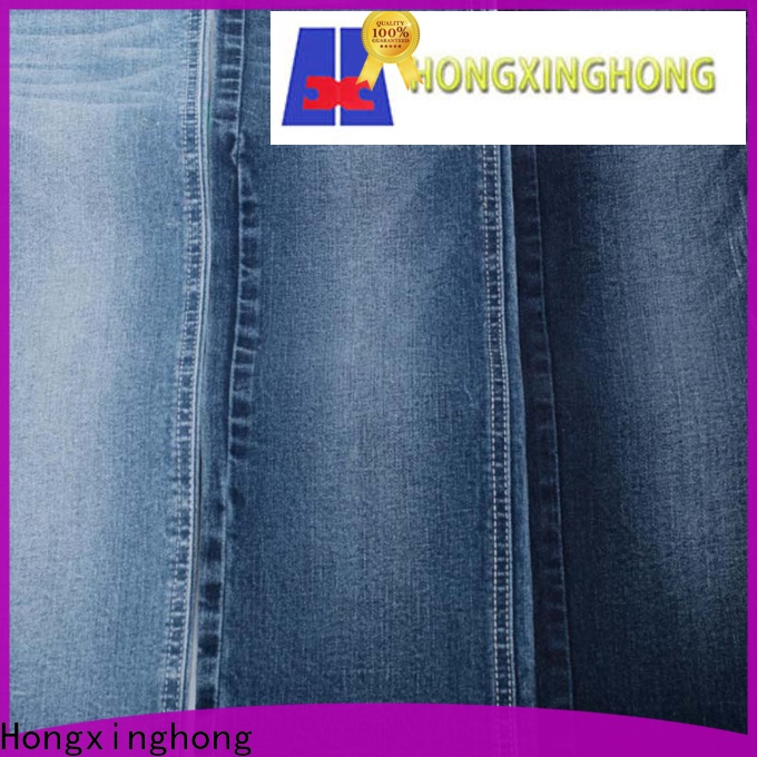 Hongxinghong top quality elastane denim bulk production for pants