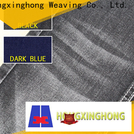 Hongxinghong denim fabric types supplier for pants