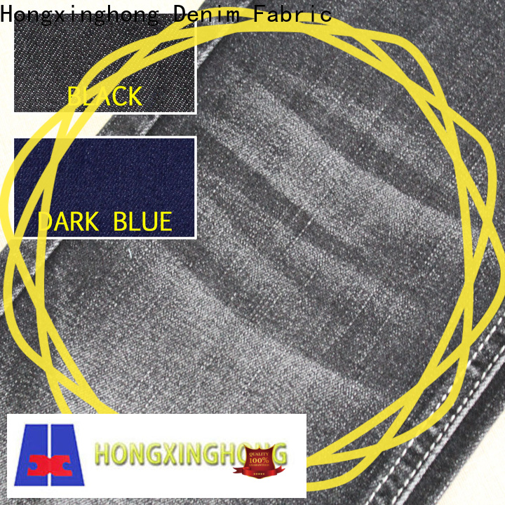 Hongxinghong light denim color bulk production for clothing