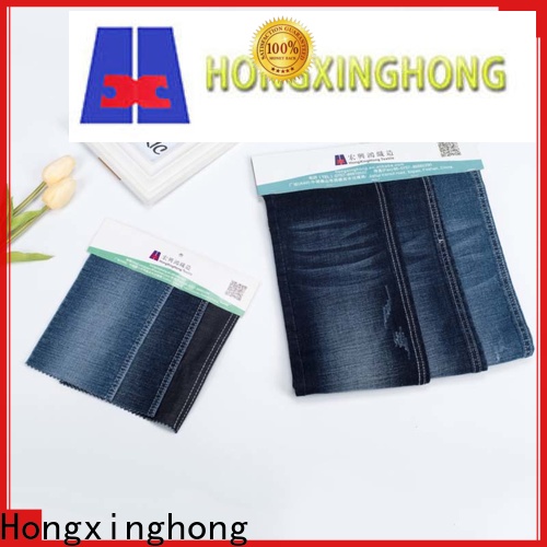 Hongxinghong hot selling light denim color bulk production for clothing