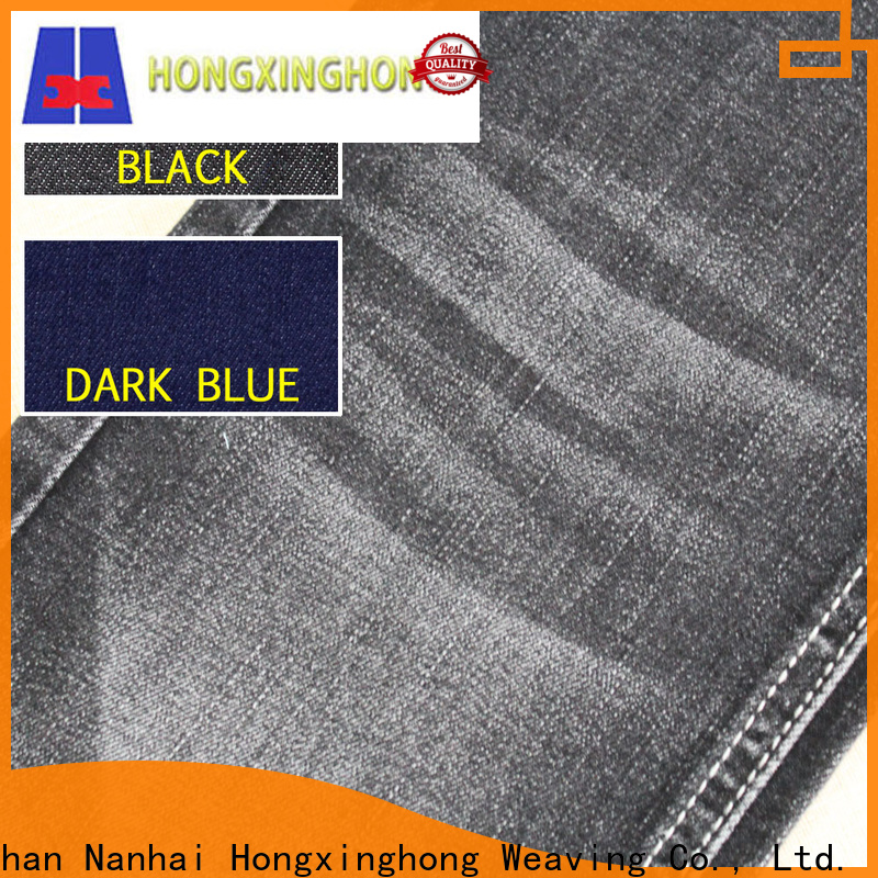 Hongxinghong the color denim wholesale for trousers