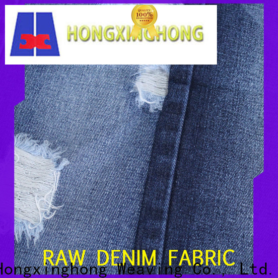 Hongxinghong popular elastane denim wholesale for jeans