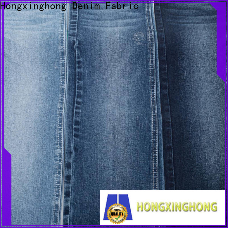 Hongxinghong good-looking denim jean material supplier for pants