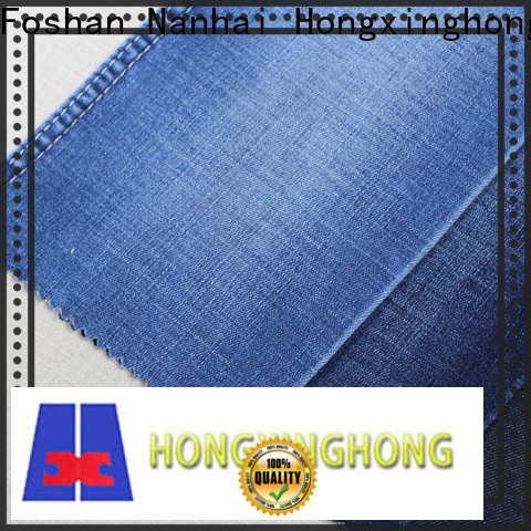 Hongxinghong lightweight denim material wholesale for skirt