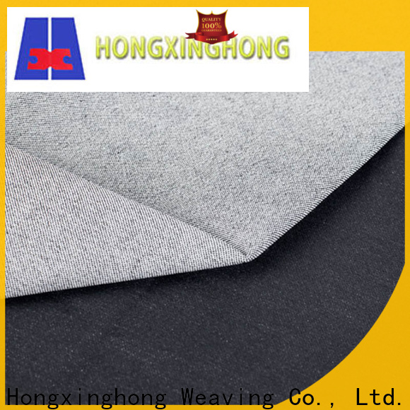 Hongxinghong blue denim fabric supplier for quick fashion brand