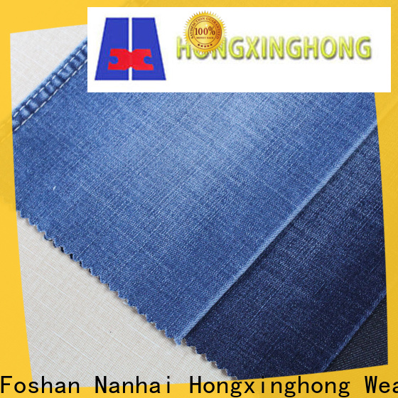 Hongxinghong cotton denim stretch supplier for jeans