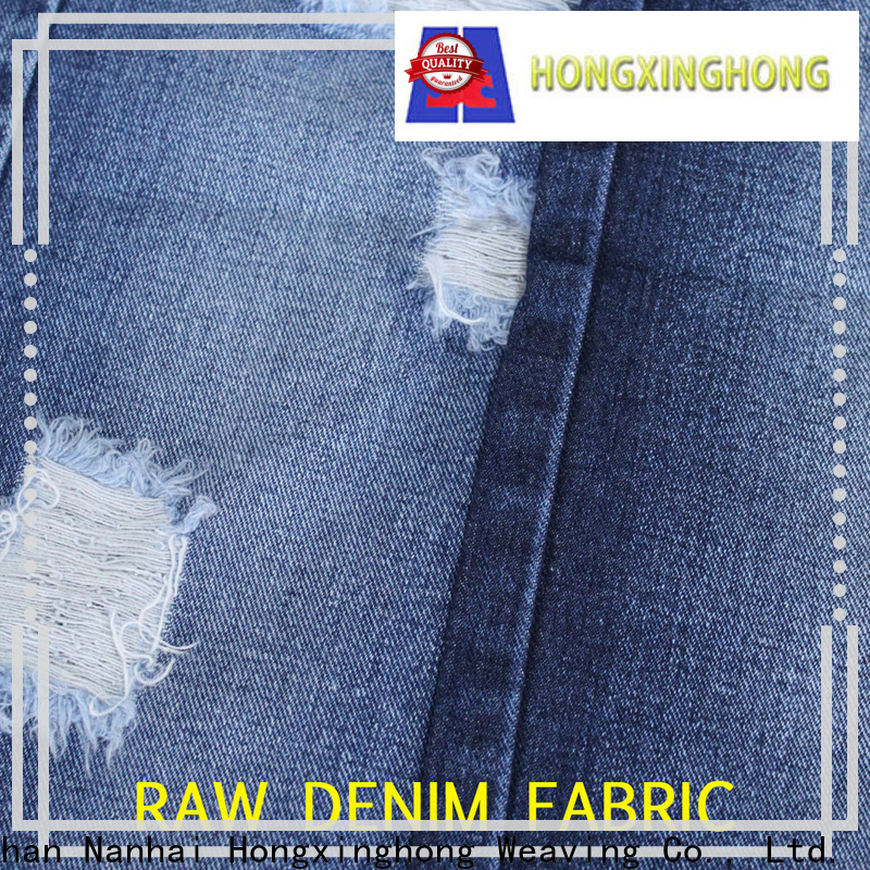 Hongxinghong buy denim material bulk production for jeans