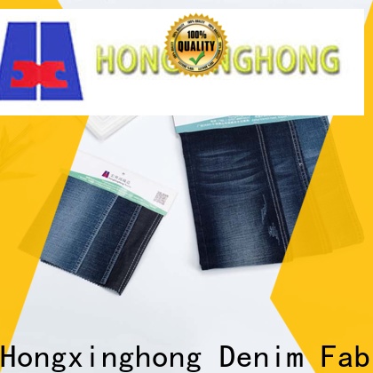 durable jeans stretch material factory price for pants