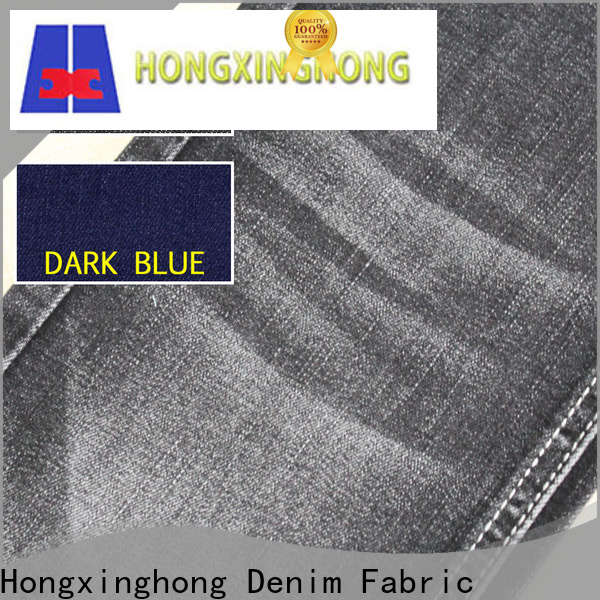 Hongxinghong hot selling denim fabric samples manufacturer for jeans