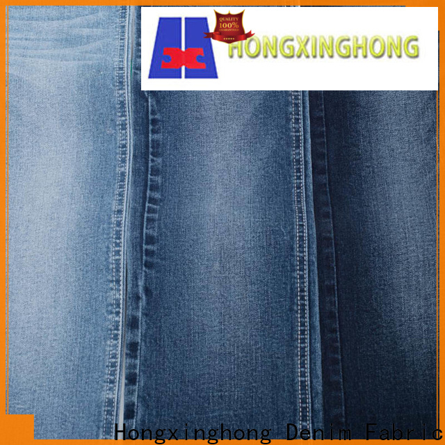 Hongxinghong good looking high quality denim fabric dropshipping for pants