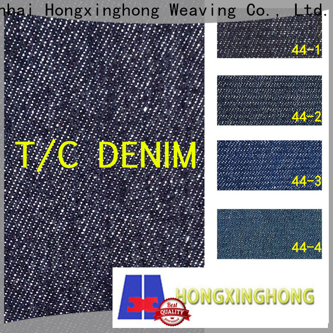 hot selling jean cloth fabric manufacturer for quick fashion brand