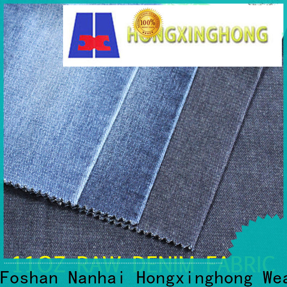 Hongxinghong fit denim samples dropshipping for jeans