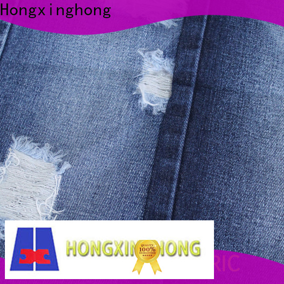 Hongxinghong bull denim fabric colours supplier for jeans