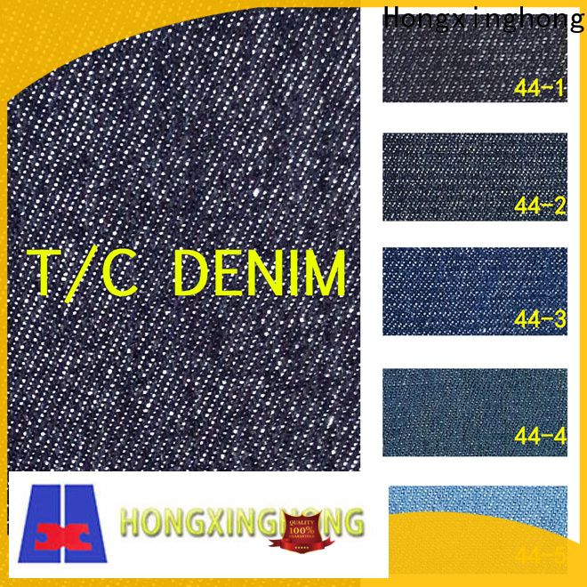 high quality jean cloth fabric manufacturer for quick fashion brand