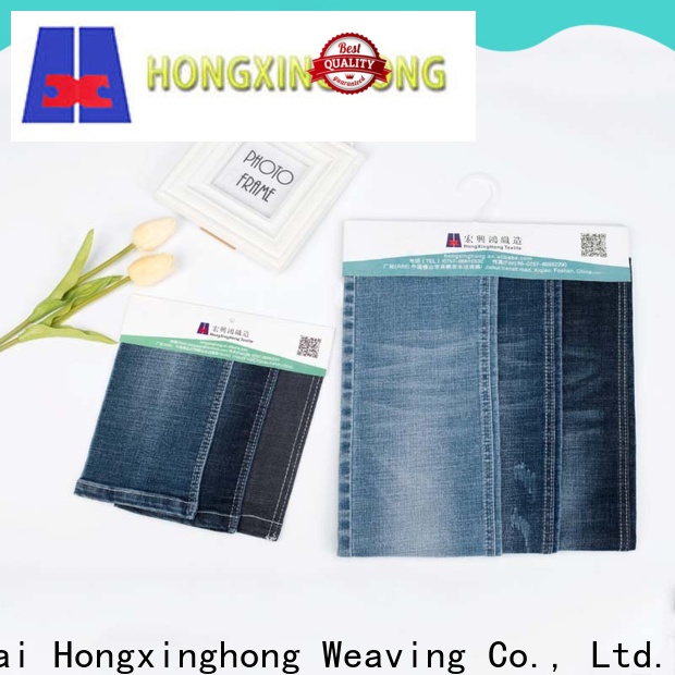 durable denim jeans material supplier for quick fashion brand