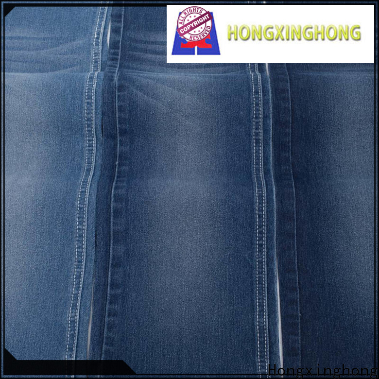 Hongxinghong denim jeans material wholesale for jeans