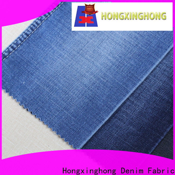 Hongxinghong new arrival buy jean material shop now for jacket