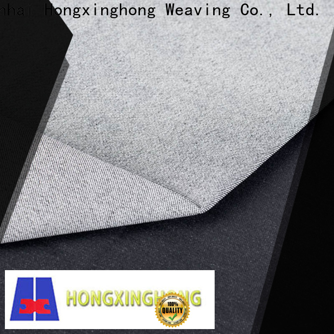 Hongxinghong types of denim colors bulk production for trousers