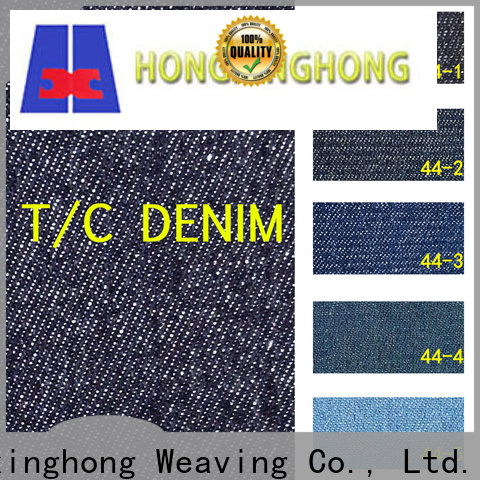 durable denim cloth online 100% cotton for pants