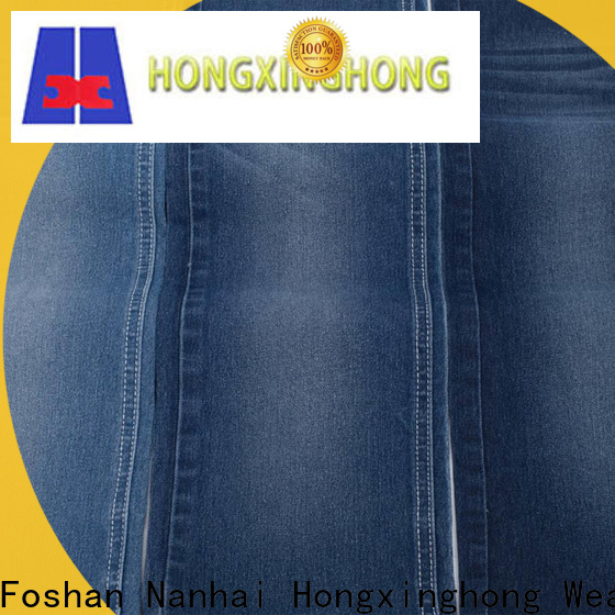 Hongxinghong denim material wholesale for pants