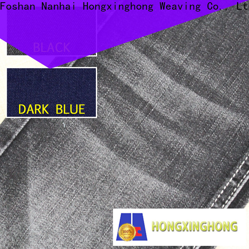 Hongxinghong stretch denim easy to apply for quick fashion brand