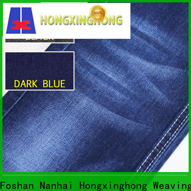 fashion denim jeans fabric types 100% cotton for shirt